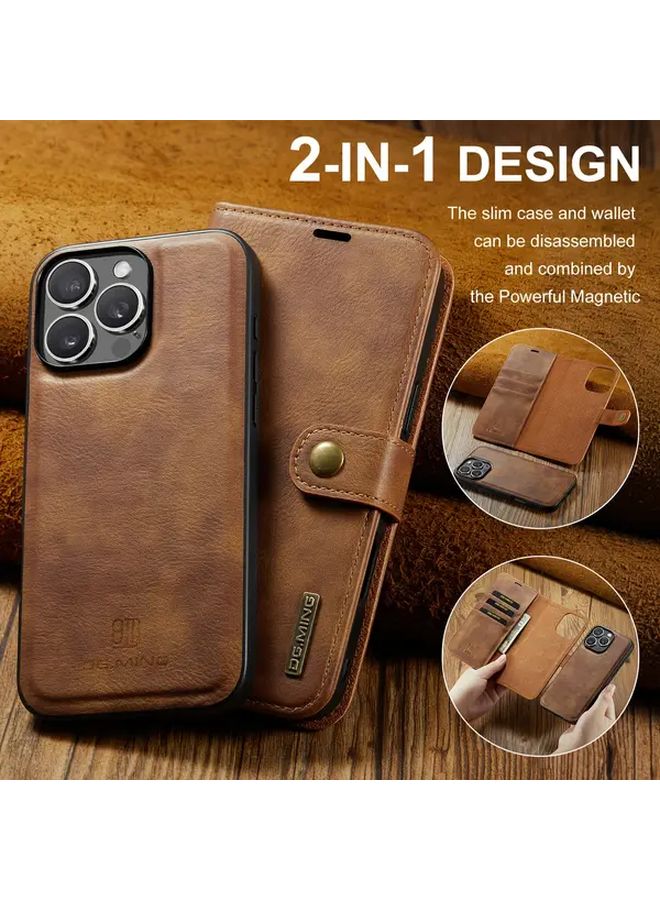 Red Faux Leather Wallet Case For IPhone X XS 2 In 1 Flip Cover Card Holder - Image 5